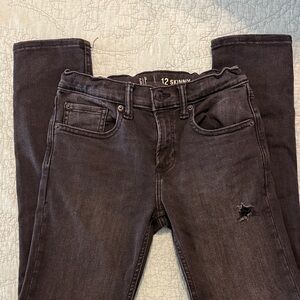 GAP kids Charcoal Skinny Jeans